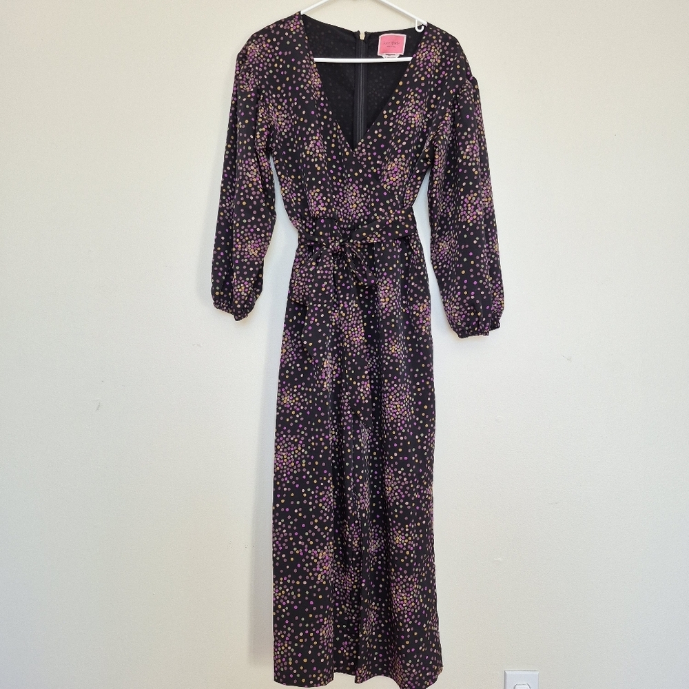 Kate Spade New York Women's Pink Polka Dot Jumpsuit Size 2 - Picture 2 of 8
